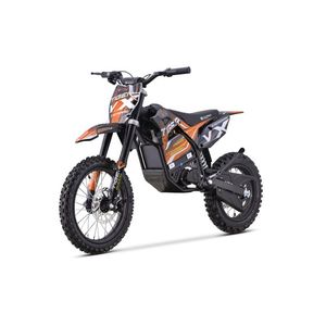 Motocicleta electrica Nitro Tiger VX DLX 2000W 14 12 60V 15.6Ah Lithiu ION, culoare portocalie imagine