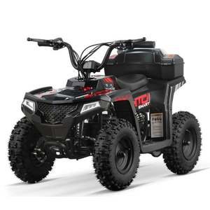 ATV electric NITRO E-QUAD Acanto 1000W cu baterie 36V 8Ah Lithium, culoare rosie imagine