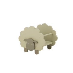 Biblioteca pentru copii, Bloomingville, Dolly, 30.5x35x30 cm, FSC 100%, MDF, verde imagine