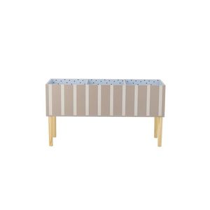 Biblioteca pentru copii, Bloomingville, Salam, 90x30x50 cm, FSC 100%, MDF/lemn de pin, maro/natural imagine