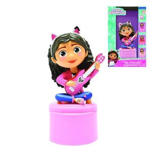 Lampa de veghe cu difuzor Gabby's Dollhouse, LEXIBOOK, 7x7x17.1 cm, roz imagine