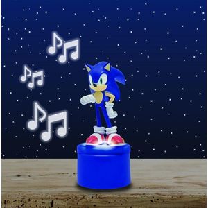 Lampa de veghe cu difuzor Sonic, LEXIBOOK, 7x7x17.1 cm, albastru imagine