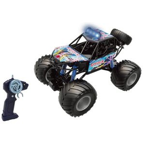 Masinuta cu telecomanda Big Foot, CEVODLE, 44 cm, ABS, albastru imagine