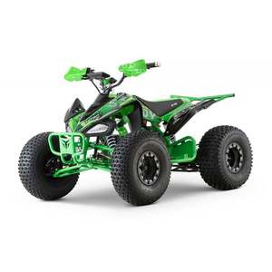ATV electric ECO Speedy XXL 1000W 48V 20Ah cu diferential, roti 8 inch, culoare verde imagine
