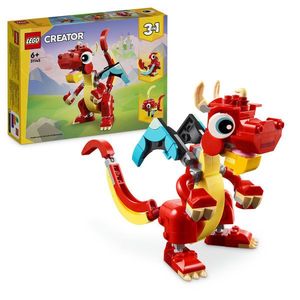 LEGO Creator - Dragon rosu (31145) | LEGO imagine