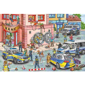 Puzzle 100 piese - Police Operation | Schmidt imagine