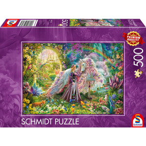 Puzzle 500 piese - Calatorie de vis cu unicornul | Schmidt imagine