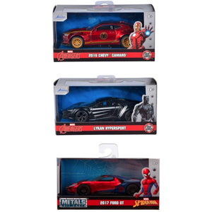 Masinuta metalica - Marvel Avengers, mai multe modele si culori | Jada Toys imagine