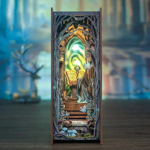 Puzzle 3D 107 piese - Cotore de carte - The Gate of Wonderland | Cutebee imagine