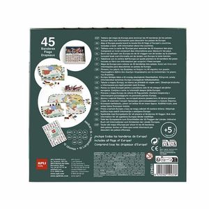Puzzle educativ - Flags of Europe | Apli imagine