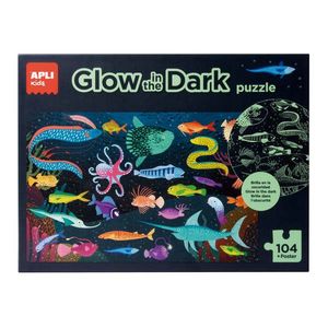 Puzzle 104 piese - Glow in the Dark - Ocean | Apli imagine