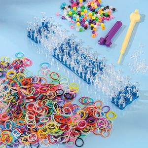 Set creativ - Gherghef cu elastice - Loom I Do | Totum imagine
