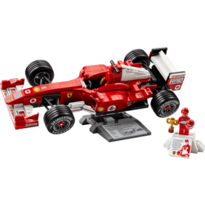 LEGO Icons - Ferrari F2004 and Michael Schumacher (11375) | LEGO imagine
