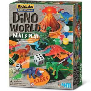 Creeaza propriul joc, 4M, Lumea dinozaurilor, KidzLabs imagine