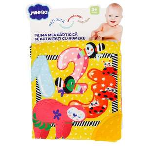 Prima mea carticica cu activitati, Minibo, Numere imagine