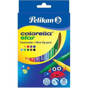 Set carioci Pelikan Colorella Star C302, 10 buc imagine