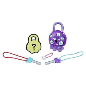 Figurina breloc Lock Stars - Monstru mov cu ochi (E3205) imagine