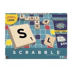 Joc de societate, Scrabble cu piese din lemn, In Limba Romana, JLJ65 imagine