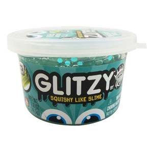 Gelatina Compound Kings - Glitzy Slime, Teal, 80 g imagine