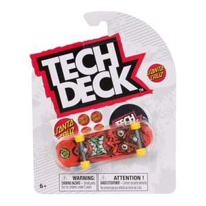 Mini placa skateboard Tech Deck, Santa Cruz Rob Roskopp, 20157044 imagine