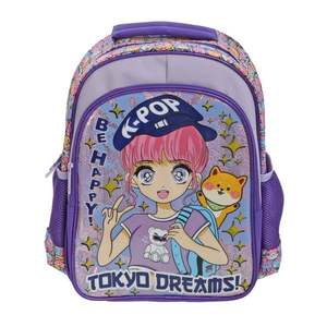 Ghiozdan cu 2 compartimente, Sun Design, Tokyo Dreams imagine