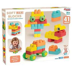 Set de constructie, Dede, Soft Maxi Blocks, 41 piese imagine