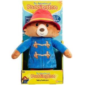 Jucarie din plus cu sunete, ursuletul Paddington, 27 cm imagine
