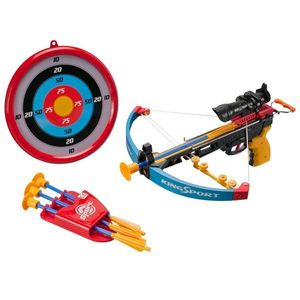 Set arbaleta de jucarie, King Sport, cu ventuze si infrarosu imagine
