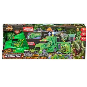 Transportator cu masina, Teamsterz Beast Machines, Dino Command Truck imagine