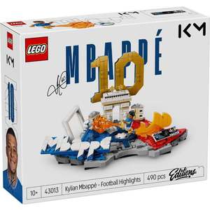 LEGO® Editions - Kylian Mbappe - Momente importante din fotbal (43013) imagine