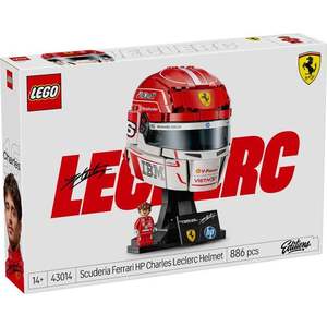LEGO® Editions - Casca lui Charles Leclerc Scuderia Ferrari HP (43014) imagine