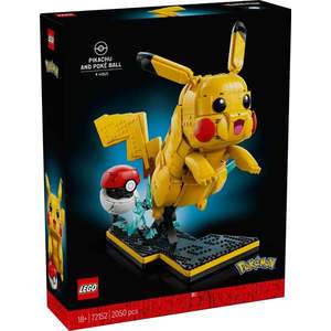 LEGO® Pokémon - Pikachu si Poké Ball (72152) imagine