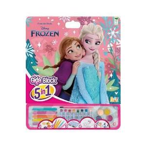 Set pentru desen. Giga block. Frozen Aventura inghetata. 5 in 1 imagine