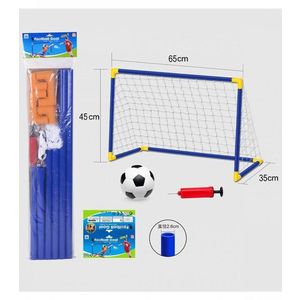Set de fotbal cu poarta si minge 65x45 cm imagine