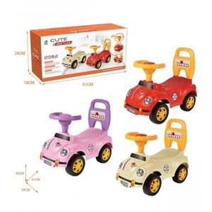 Masinuta pentru copii Ride-On cu volan si claxon imagine