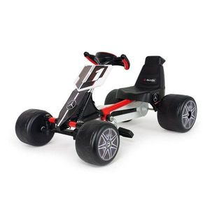 Kart pentru copii Injusa, licentiat Mercedes Benz, actionare cu pedale, design sport, 2-4 ani imagine