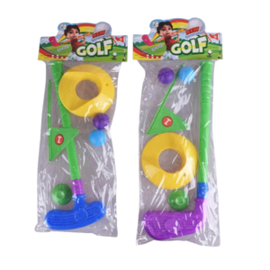 Set de golf de plastic pentru copii imagine