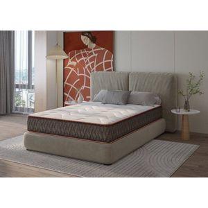 Saltea cu arcuri Supreme Comfort Pocket Multilayer 200x200x30 cm fermitate medie imagine