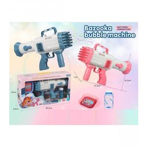 Jucarie pistol pentru baloane de sapun cu solutie si tavita imagine