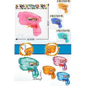 Pistol cu apa transparent pentru copii 12 cm imagine