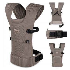 Marsupiu ergonomic pentru bebelusi Lionelo Mabel bej imagine
