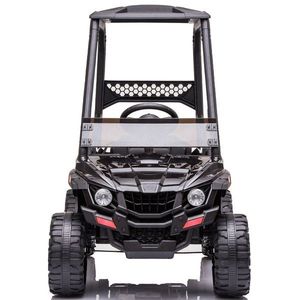 Masinuta electrica pentru copii Chipolino Buggy Off Road Black cu telecomanda, portiere cu deschidere, lumini, greutate admisa 30 kg imagine
