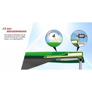 Trambulina Berg Grand Favorit Regular 520x345 Verde cu Plasa Comfort imagine