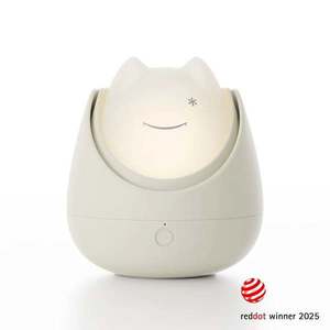 Lampa de veghe Nosiboo Zigg cu lumina rosie si temporizator Grey imagine