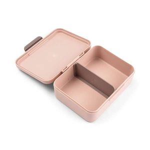 Caserola pentru pranz Done by Deer cu divizor Tiny Farm Powder imagine
