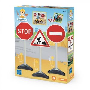 Set 3 semne de circulatie Ecoiffier imagine