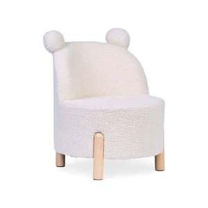 Scaun pentru copii Childhome Teddy Offwhite imagine