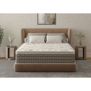 Saltea cu memorie Somnia DuoFlex 194x204x27 cm cu topper integrat, detasabil imagine