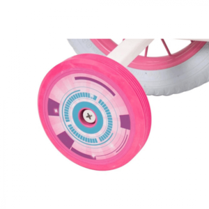 Bicicleta pentru copii Toimsa Paw Patrol Girl 12 inch, inaltime utilizator 85-100 cm, roti ajutatoare, cos frontal, scaunel pentru papusa imagine