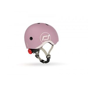 Casca de protectie pentru copii, sistem de reglare magnetic cu led, XXS-S, 45-51 cm, 1 an+, Wildberry Scoot Ride imagine